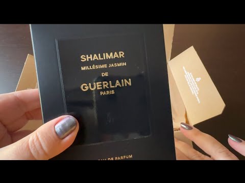 Видео: ASMR VIDEO НОВЫЙ ФЛАНКЕР GUERLAIN SHALIMAR MILLESIME JASMIN АСМР ВИДЕО ШЕПОТ