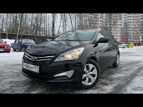 Видео: Hyundai Solaris 2014 год, 129900 км. Замер толщины ЛКП.