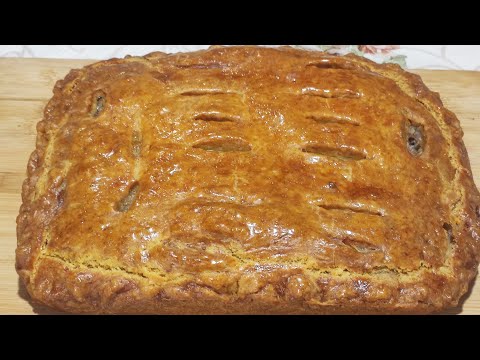 Видео: ВКУСНЕЙШИЙ ПЕСОЧНЫЙ ПИРОГ, С МЯСОМ, КАРТОШКОЙ И ЛУКОМ! #рецепт #пирог#мука #еда #вкусно #духовка #