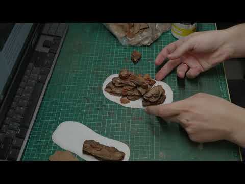 Видео: Стрим не стрим.  Делаем скалы. Warcrow.