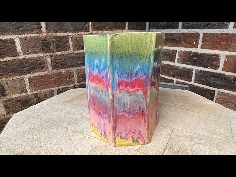 Видео: #207 Разгрузка/открытие печи с 15-й деталью глазури!!! Глазури Amaco, Mayco, Spectrum и Laguna!!