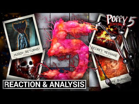 Видео: Poppy Playtime Глава 5 — Тизер-трейлер (Реакция и анализ)