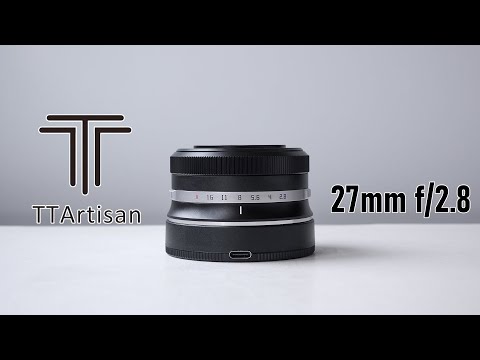 Видео: TTArtisan 27mm f/2.8 дешево и резко