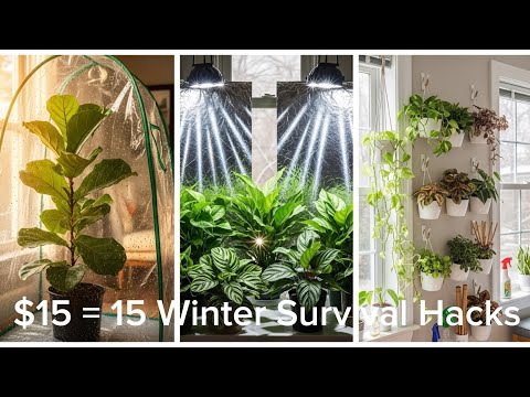Видео: 15 зимних лайфхаков с деревьями, которые спасут ваш домашний сад