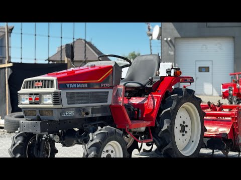 Видео: Огляд на міні трактор Yanmar F-175. 050-56-17-800