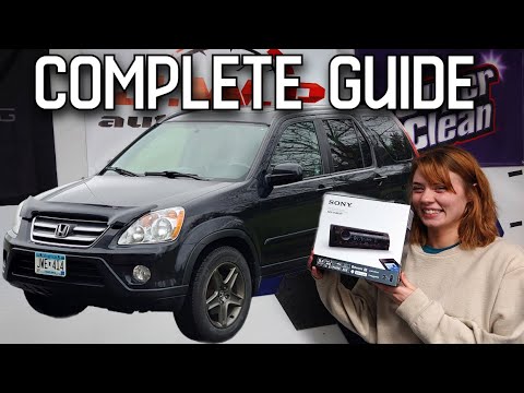 Видео: Как установить головное устройство в Honda CRV 2002-2006 годов