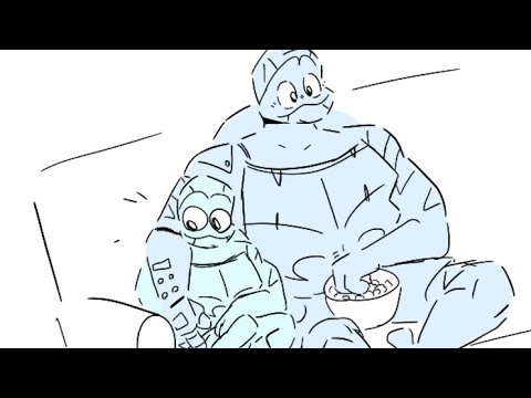 Видео: Тепло || ROTTMNT Comic Dub