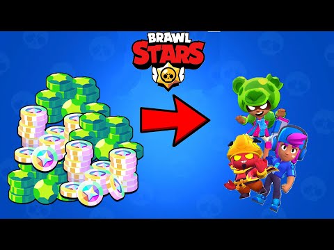 Видео: ХАРЧА БЛИНГОВЕ И ДЖЕМОВЕ ЗА СКИНОВЕ В BRAWL STARS!!!