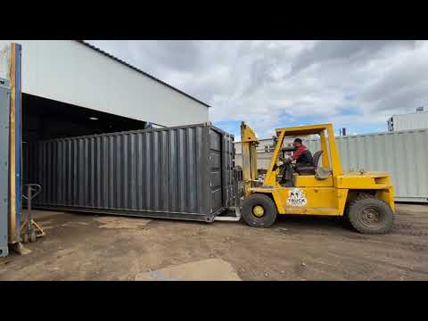 Видео: МОРСКИЕ КОНТЕЙНЕРЫ 20 ФУТОВ