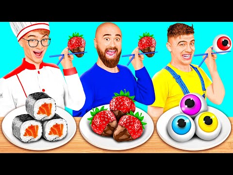 Видео: Кулинарный Челлендж | Готовим то что рисует Одиссей