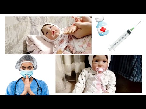 Видео: Vlog.Идем с реборном в больницу. Софие поставили прививку?!😱💉
