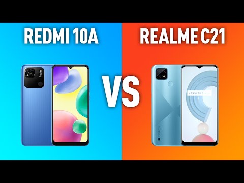 Видео: Xiaomi Redmi 10A vs Realme C21. Битва двух бюджетников от лидеров мобильного рынка.