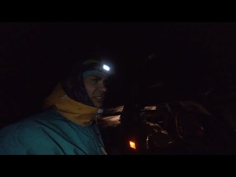 Видео: 2025, 2 февраля. Скитур-разведка. Под пик Юнный Геолог. Выкат пошел не по плану