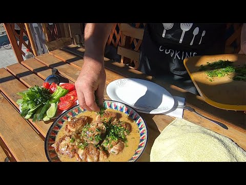 Видео: КУРИЦА ПО КАБАРДИНСКИ(ГЕДЛИБЖЕ) В КАЗАНЕ