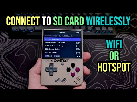 Видео: Руководство по беспроводному доступу к SD-карте — Miyoo Mini Plus — Onion OS