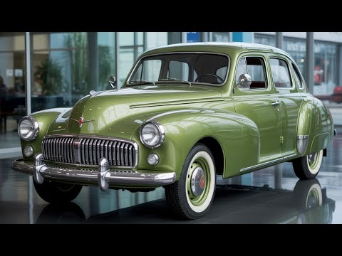 Видео: Легендарная ГАЗ-М20 «Победа» — Символ Советского Возрождения и Инженерного Триумфа 🚗✨