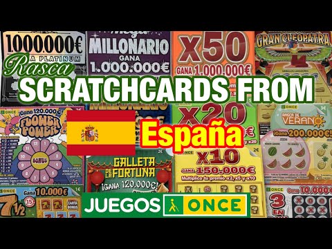 Видео: Скретч-карты из Испании! 🇪🇸 ©