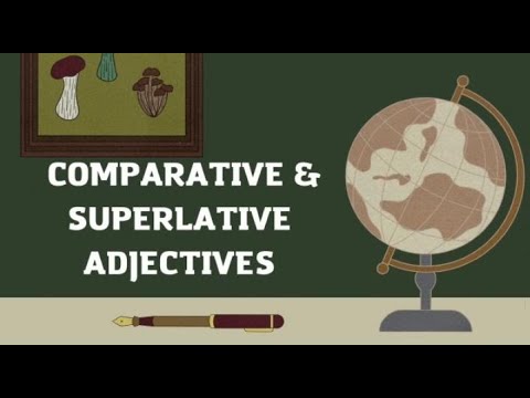 Видео: Comparative ,superlative adgectives қазақша. ҰБТ.Салыстырмалы және күшейтпелі шырай. Сын есім