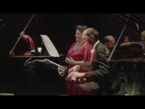 Видео: Рахманинов "У моего окна" Яна Иванилова, Андрей Коробейников