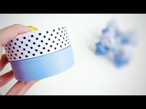 Видео: ВСЕ МОИ БАНТИКИ ПРОСТО ПОВТОРИТЬ! Бантики из лент 2,5 см