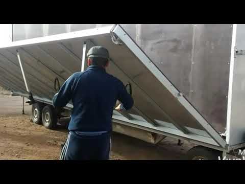 Видео: Мобильная передвижная сцена