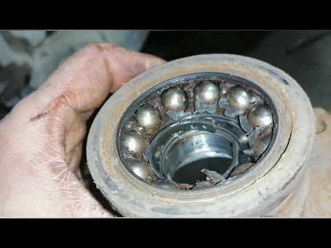 Видео: Замена задней ступицы Ситроен с5х7.