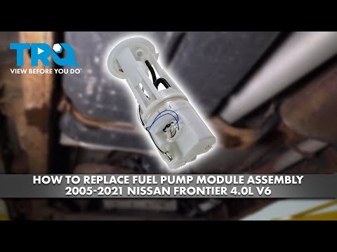 Видео: Как заменить модуль топливного насоса в сборе на Nissan Frontier 4.0L V6 2005-2021 гг.