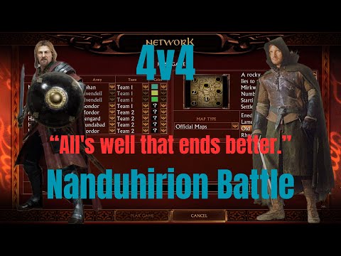 Видео: BFME 1 2.22 | Мауссер, Боки и Вантед против 4 Брутальных Мордоров – Эпическая битва 4 на 4 | Битв...