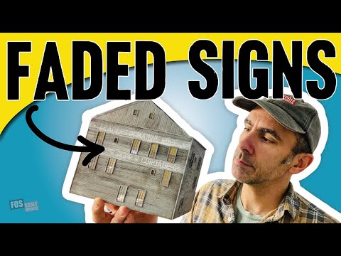 Видео: Моделирование выцветших знаков на моделях конструкций