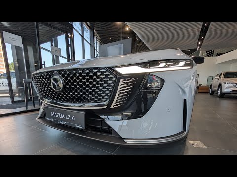 Видео: Mazda EZ-6 Новинка бензиновый двигатель 1.5 не связан с колесами электромотор мощностью 218 ЛС