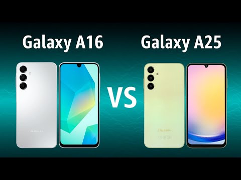 Видео: Galaxy A16 vs Galaxy A25. Сравнение среднебюджетных смартфонов от Samsung