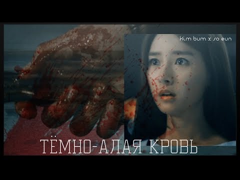 Видео: l kim bum x so eun l тёмно-алая кровь l AU (!)