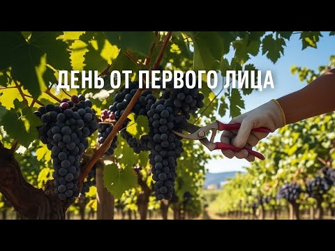 Видео: POV ДЕНЬ (ОТ ПЕРВОГО ЛИЦА)СБОР БЕЛОГО ВИНОГРАДА