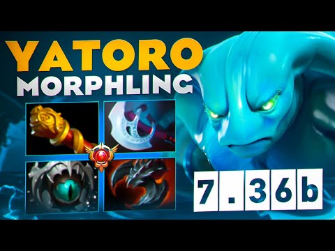Видео: Yatoro - ТОП 1 КЕРИ МИРА ПОКАЗАЛ НАМ НОВОГО МОРФА🔥| Morphling 7.36b