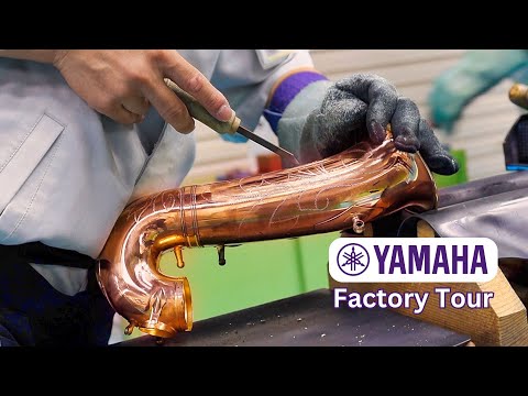 Видео: Как Yamaha делает саксофоны (в основном) вручную (экскурсия по заводу)