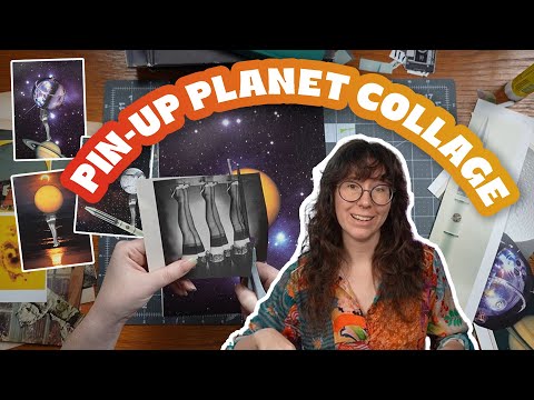 Видео: Коллаж с ногами — создание ещё одной серии коллажей