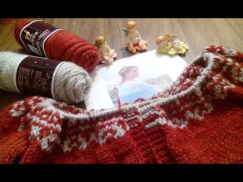 Видео: Кардиган "Лопапейса Periwinkle" Урок 5