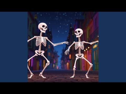 Видео: Тракат скелети във мрака - Хелоуин