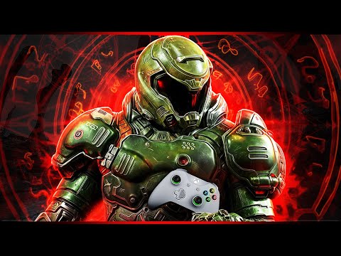 Видео: Кошмар, контроллер и моды | DOOM 2016 | Стрим#2