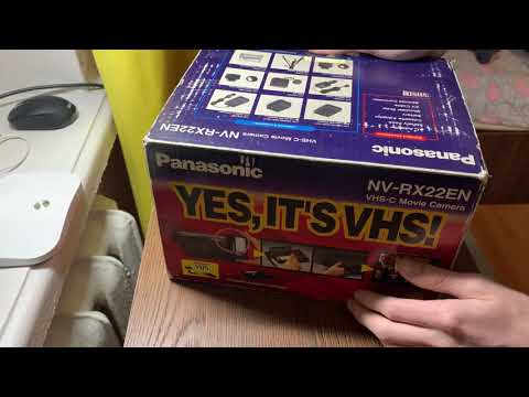 Видео: Обзор и тест VHS камеры Panasonic RX22
