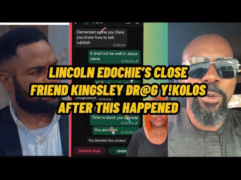 Видео: БЛИЗКИЙ ДРУГ ЛИНКОЛЬНА ЭДОЧИ КИНГСЛИ ДР@Г Y!K0L0S ПОСЛЕ ТОГО, КАК ЭТО СЛУЧИЛОСЬ