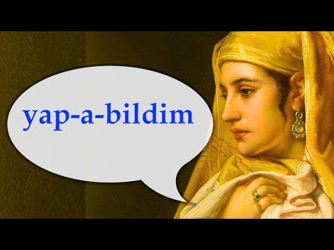 Видео: Yap-a-bildim. "Я смог". Турецкий с нуля. Урок 92