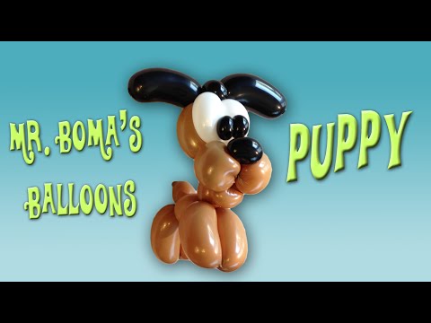 Видео: Урок по созданию щенка из воздушных шаров (скручивание и моделирование из воздушных шаров #27)