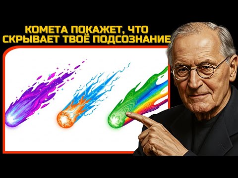 Видео: КОМЕТА, КОТОРУЮ ТЫ ВЫБЕРЕШЬ, ПОКАЖЕТ ТАЙНУ ТВОЕГО ПОДСОЗНАНИЯ — ТЕСТ ЮНГА