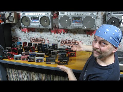 Видео: Walkmans Collection-5 / Коллекция кассетных плееров 80х часть-5