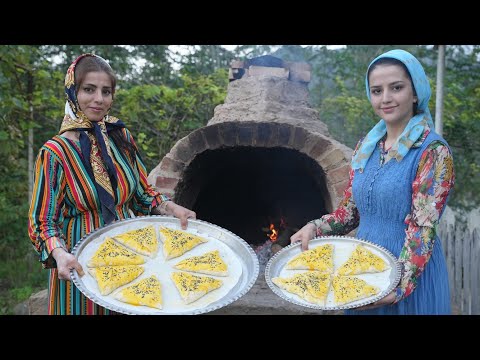 Видео: Хлебцы с мясом и бараньим салом, приготовленные в глиняной печи ♧ деревенские рецепты