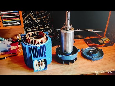 Видео: Асинхронный двигатель как генератор_5