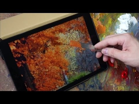 Видео: Как подобрать цвет в живописи маслом. Oil Painting Tutorial.