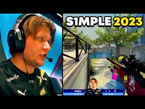 Видео: S1MPLE - 2023 - ЛУЧШИЕ МОМЕНТЫ | КСГO