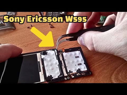 Видео: Разборка и ремонт Sony Ericsson W595.